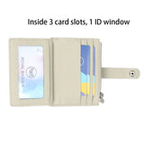 Royal Bagger Thin Credit Card Holder for Women Genuine Cow Leather Coin Purses Fashion Casual Small Wallet Purse 1566